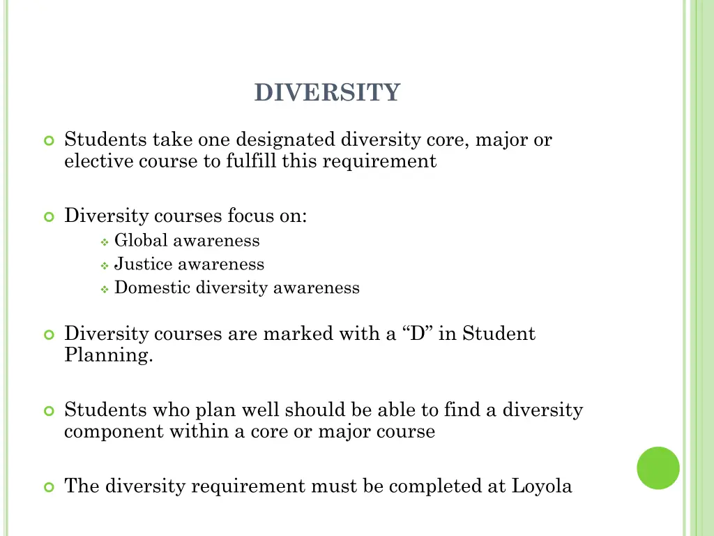 diversity
