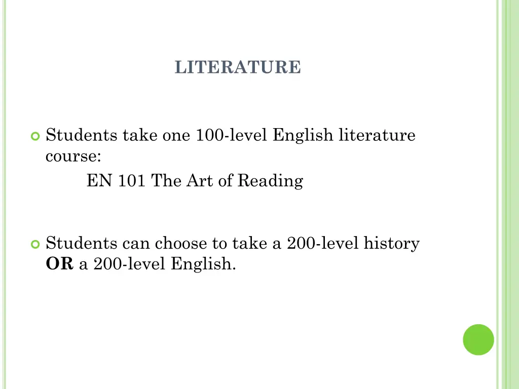 literature