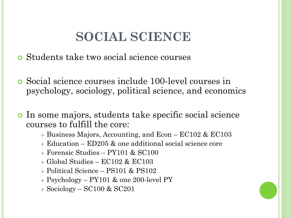 social science