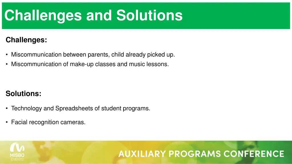 challenges and solutions 1