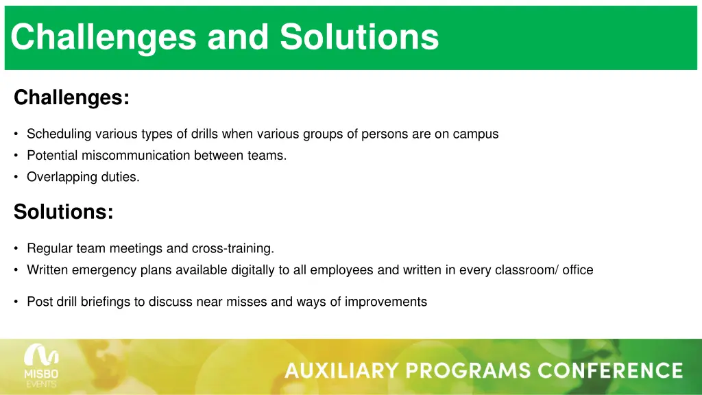 challenges and solutions 2