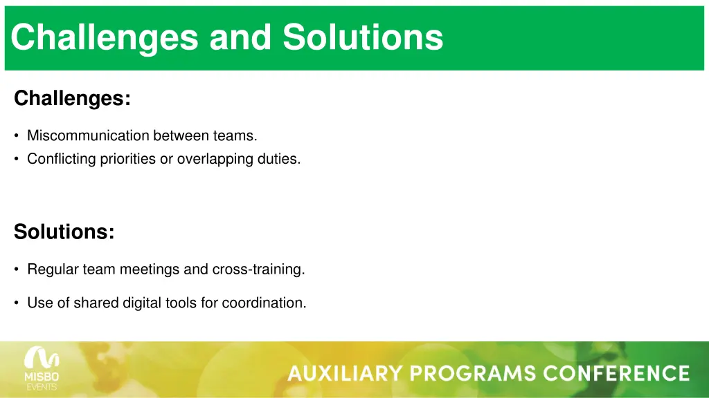 challenges and solutions