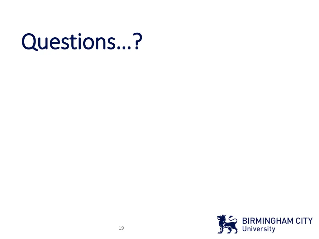 questions questions