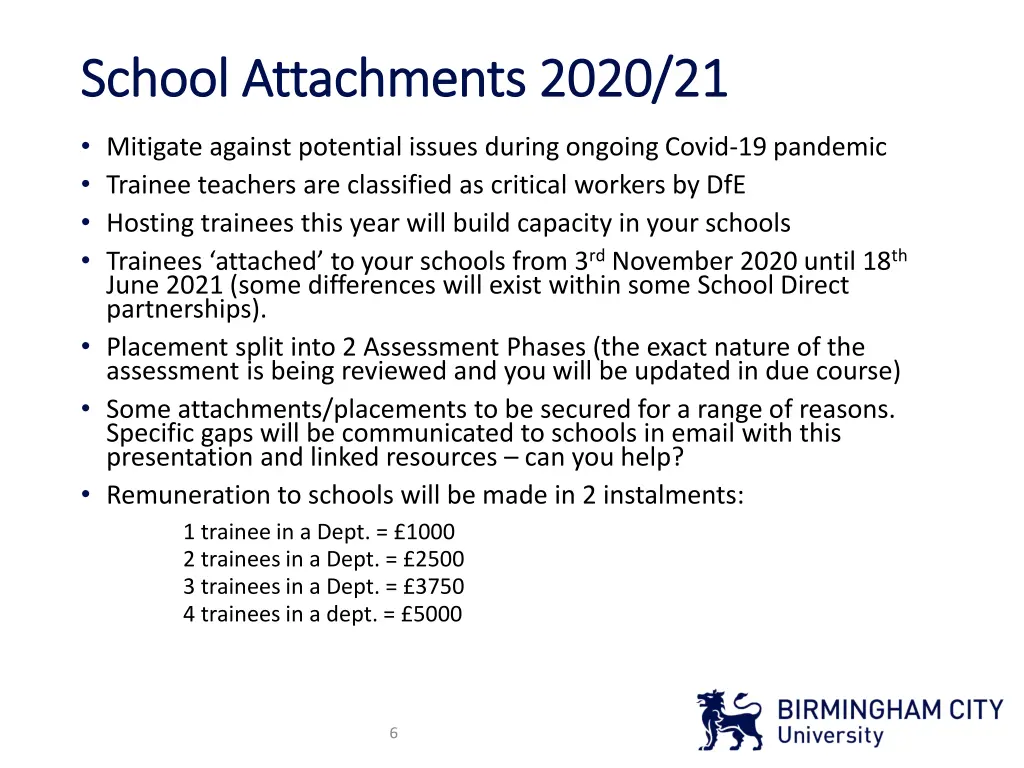 school attachments 2020 21 school attachments