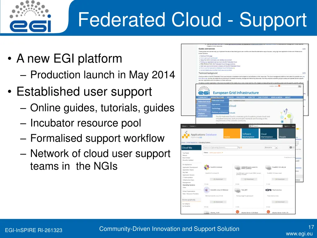 federated cloud support