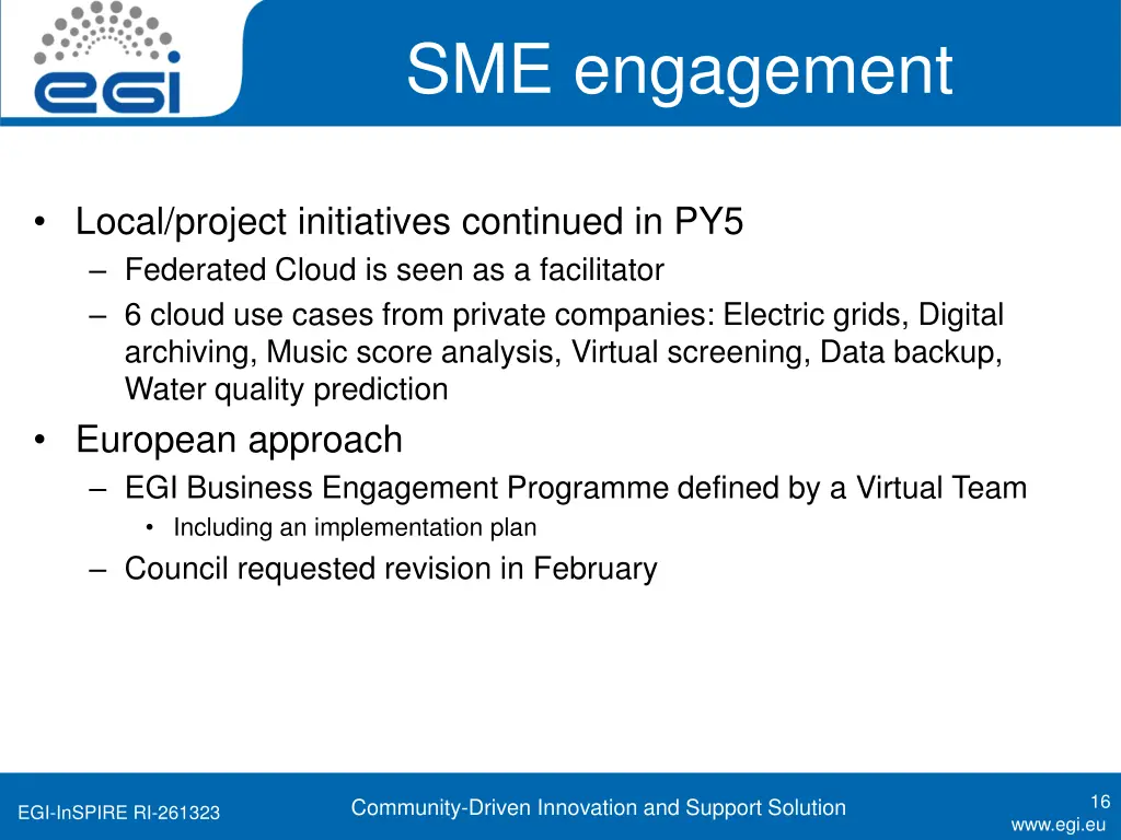 sme engagement