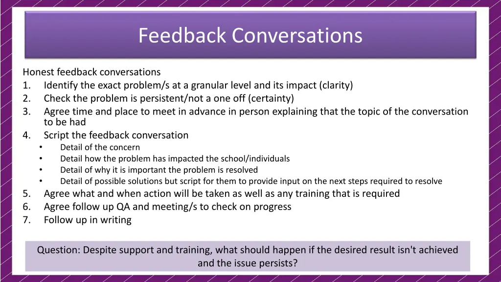 feedback conversations 1