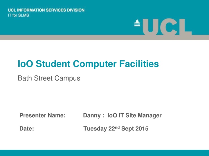 ioo student computer facilities