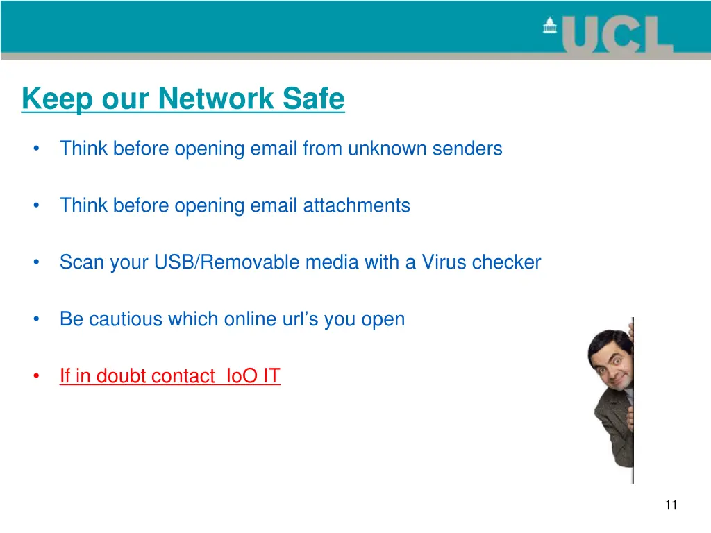 keep our network safe