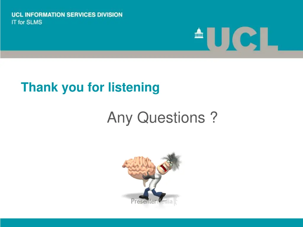 thank you for listening