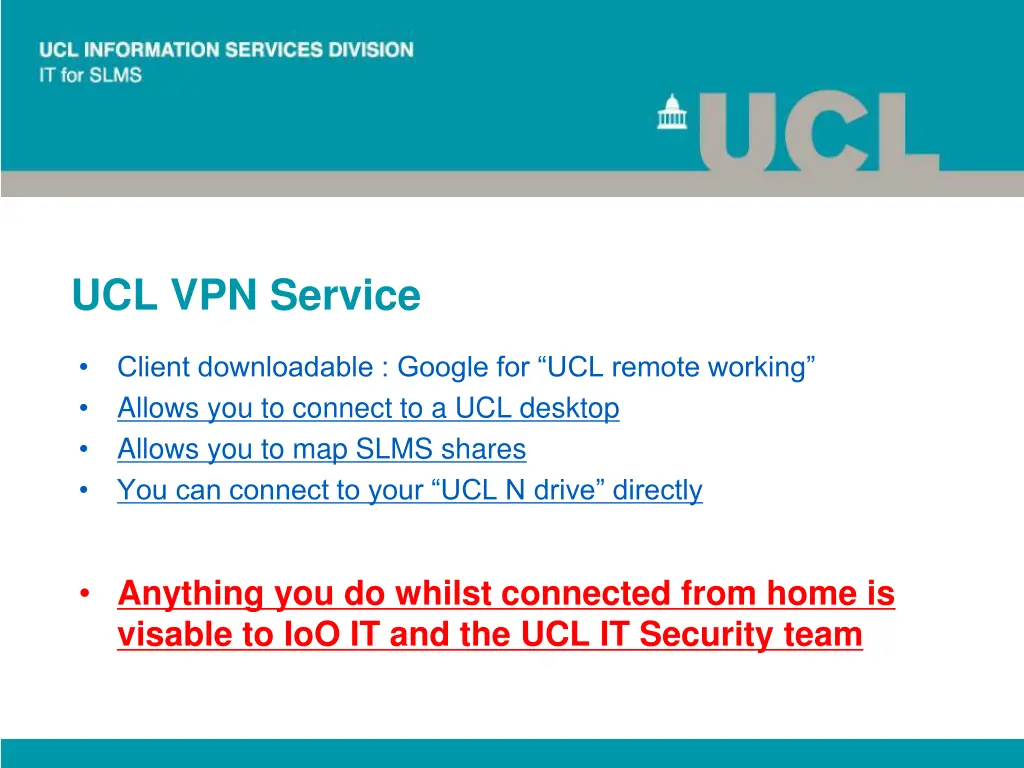 ucl vpn service
