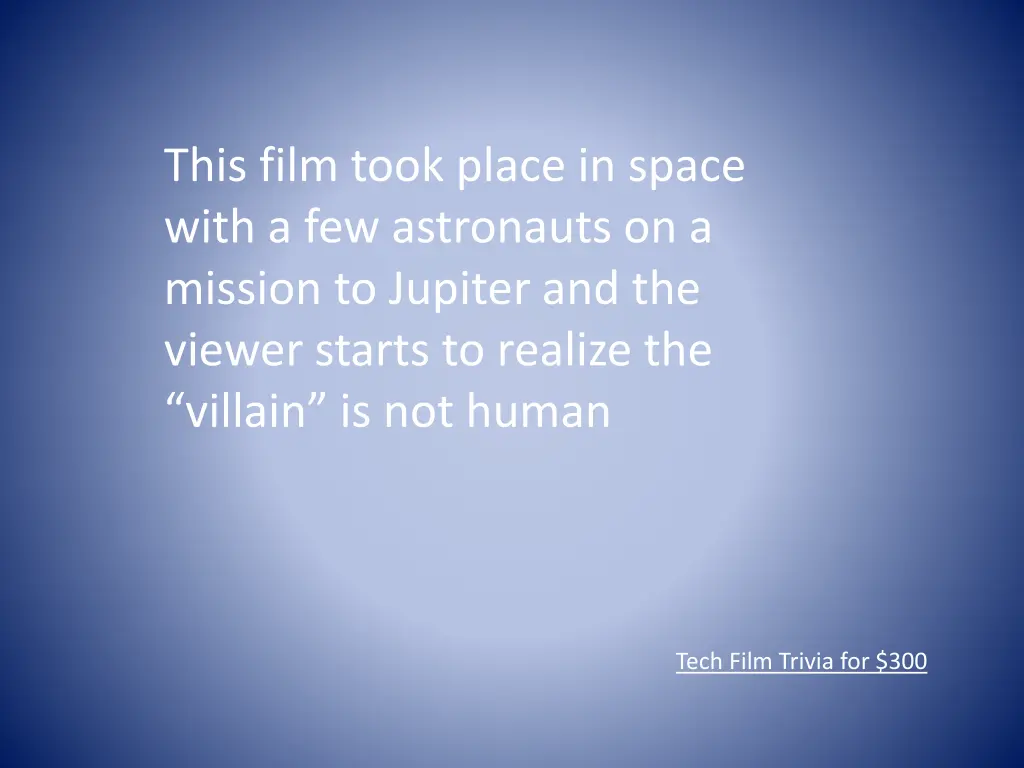 this film took place in space with