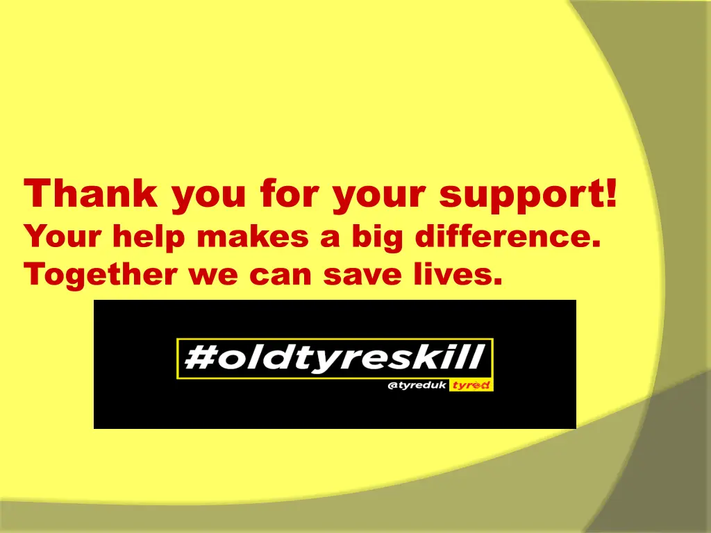 thank you for your support your help makes