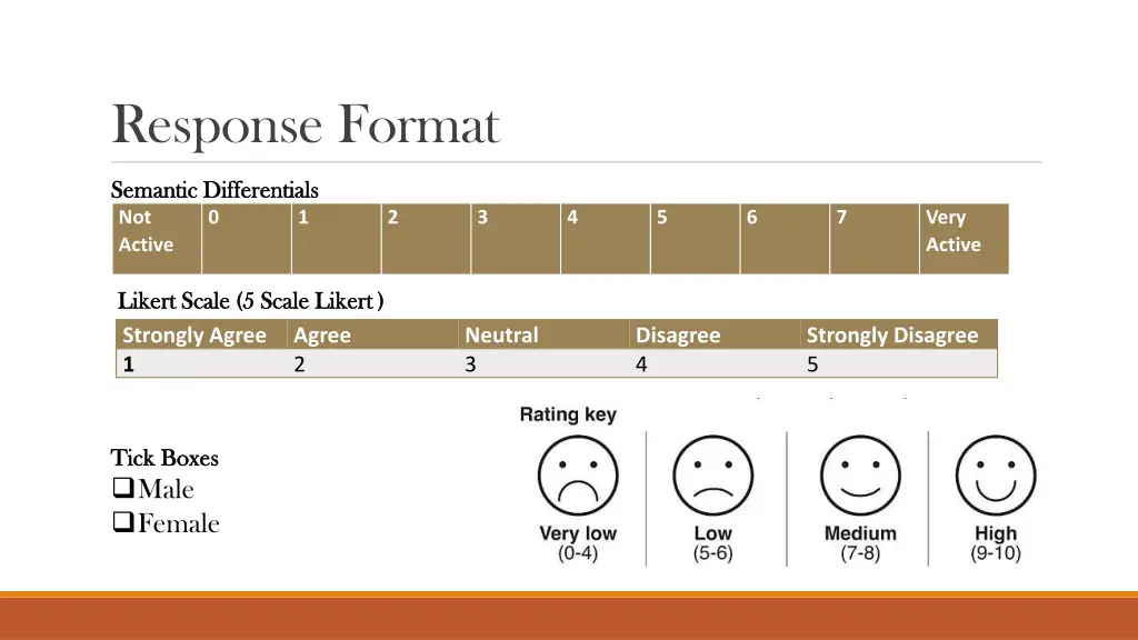 response format 1