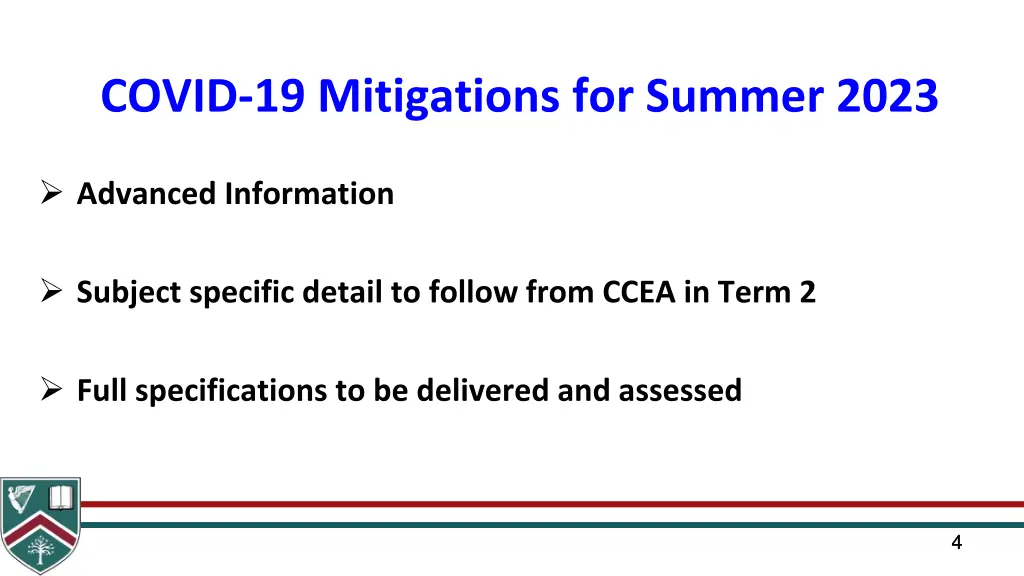 covid 19 mitigations for summer 2023