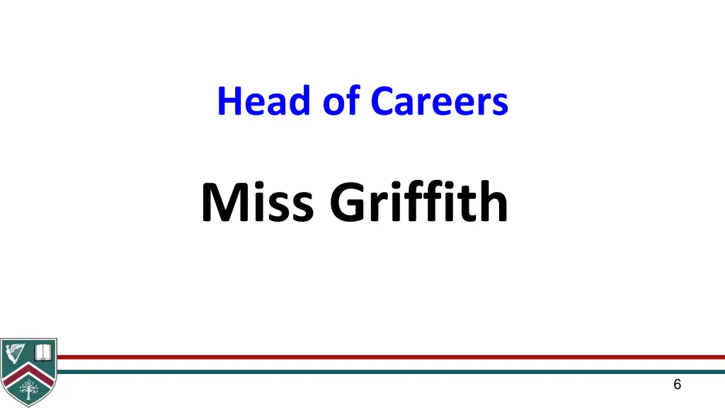 head of careers