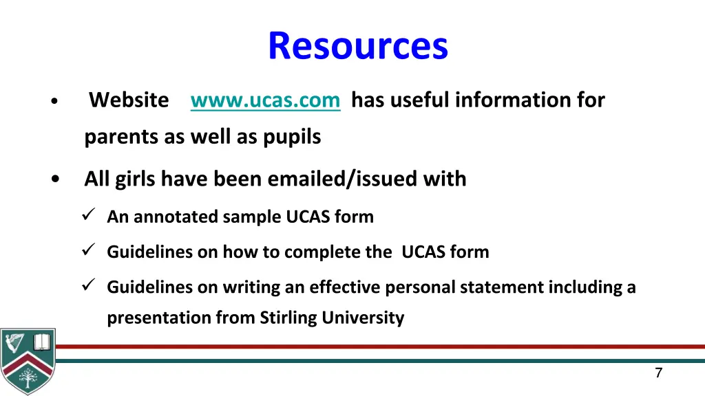 resources
