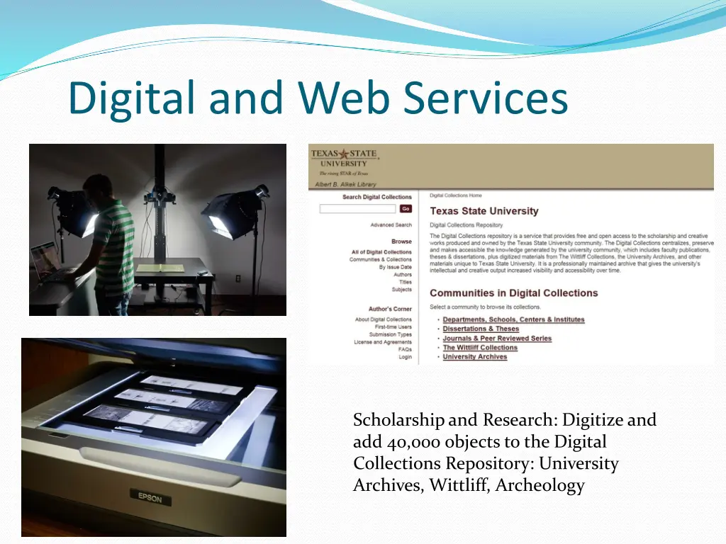 digital and web services