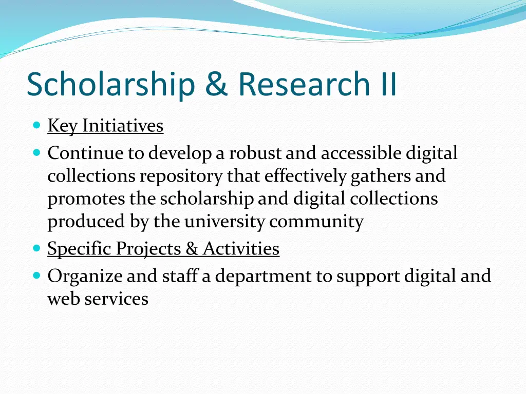 scholarship research ii