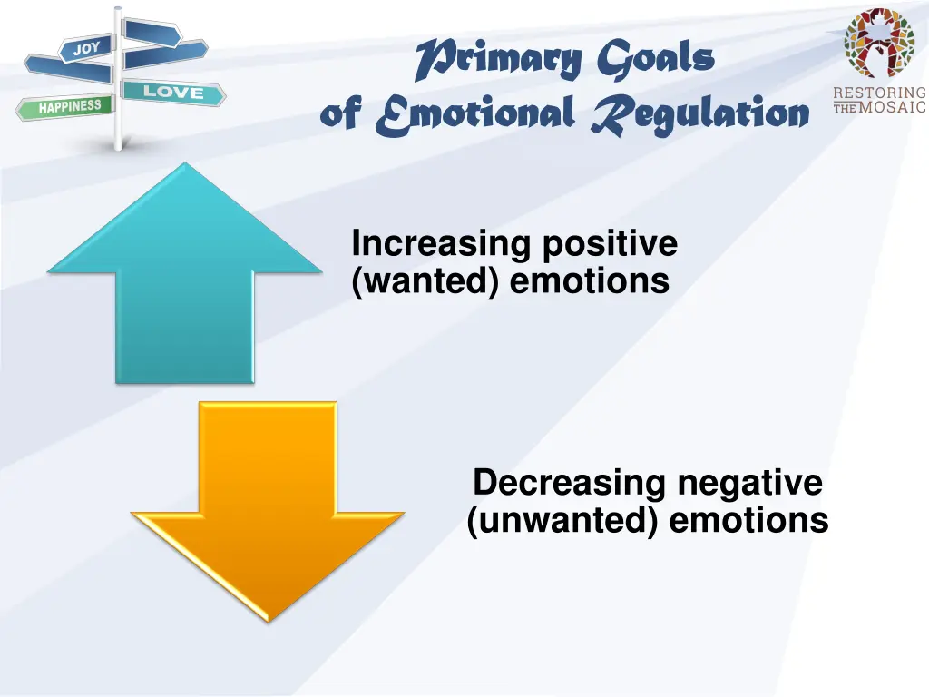primary goals primary goals of emotional