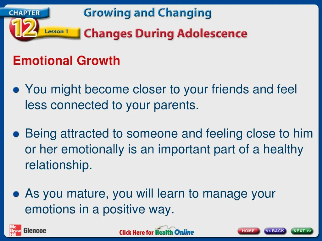 emotional growth