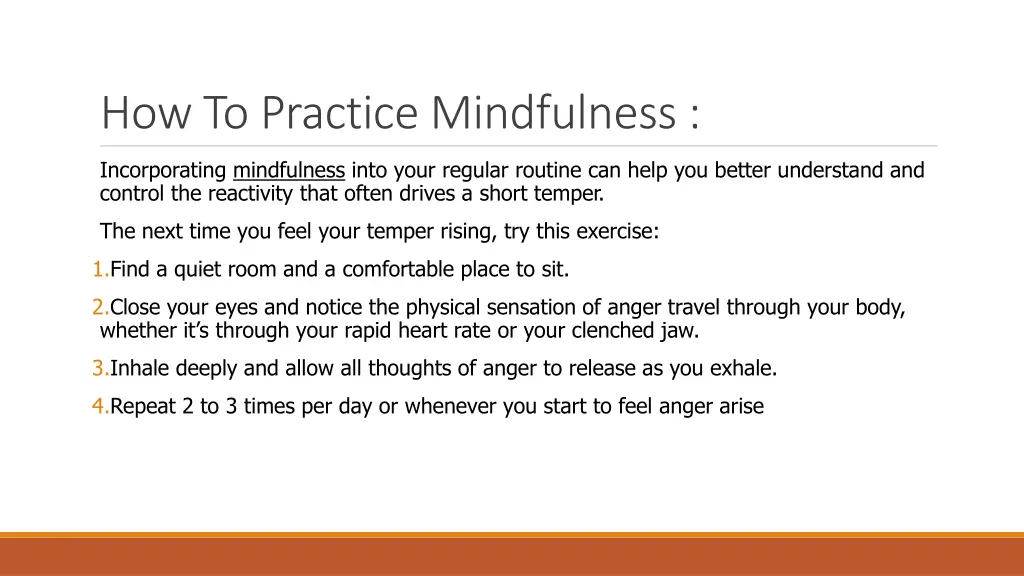 how to practice mindfulness