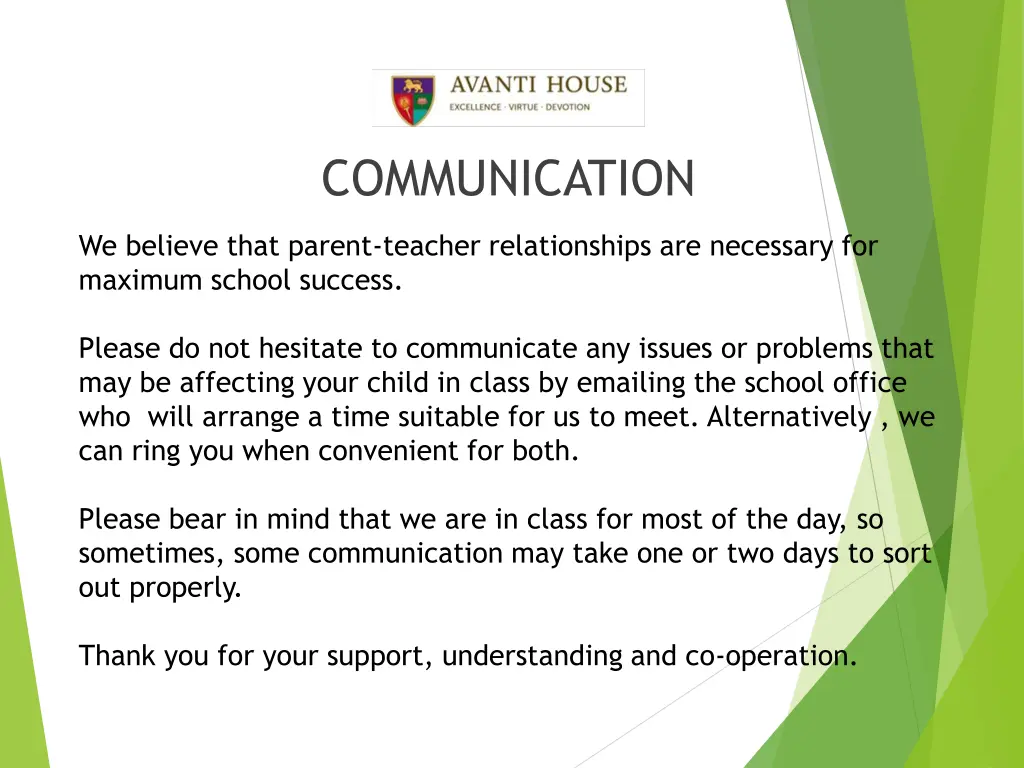 communication