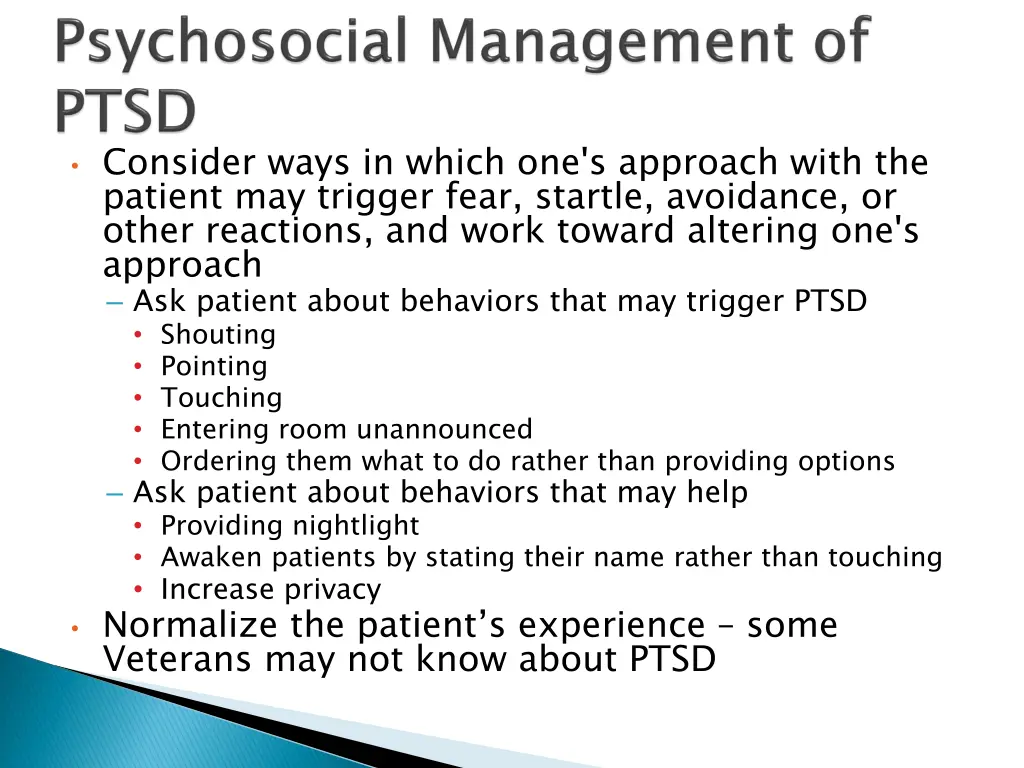 consider ways in which one s approach with