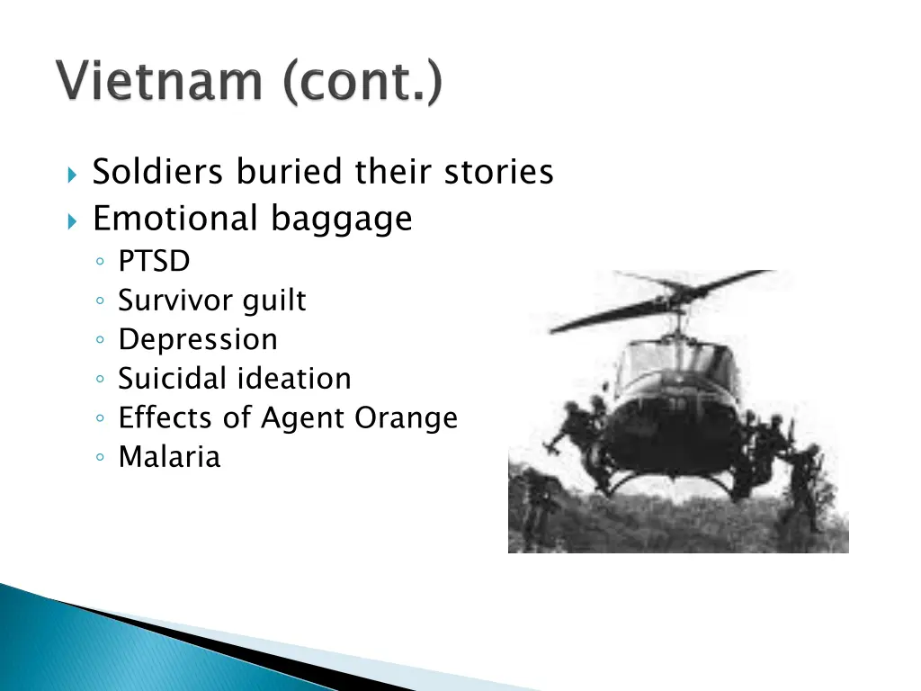 soldiers buried their stories emotional baggage