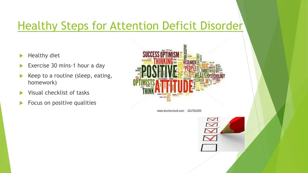 healthy steps for attention deficit disorder