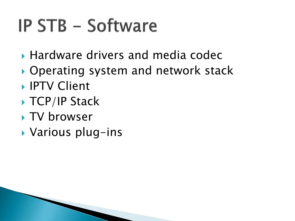 hardware drivers and media codec operating system
