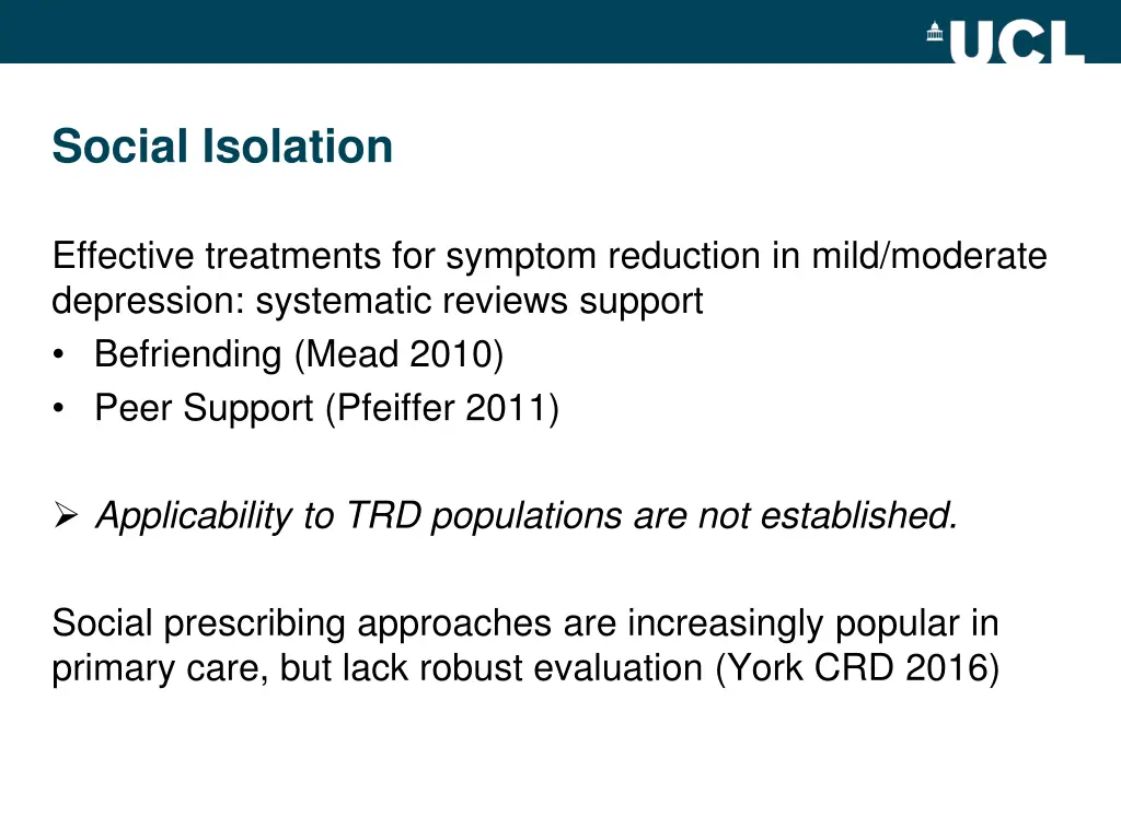 social isolation 1