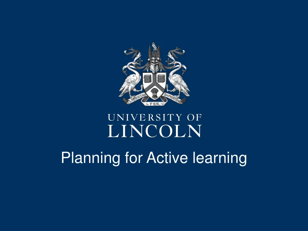 planning for active learning