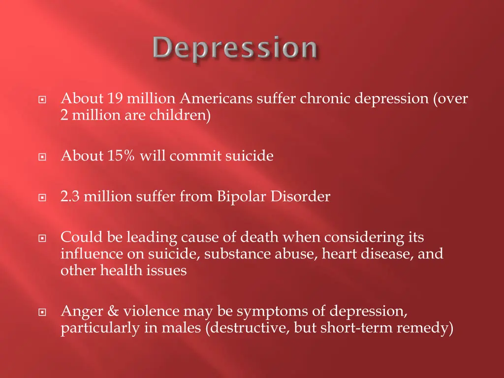 about 19 million americans suffer chronic