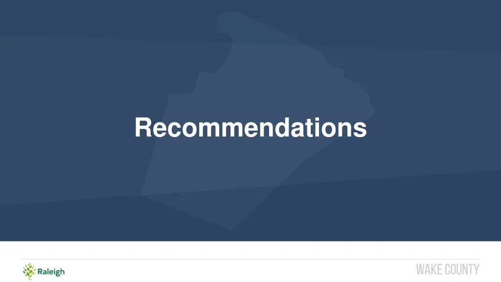 recommendations