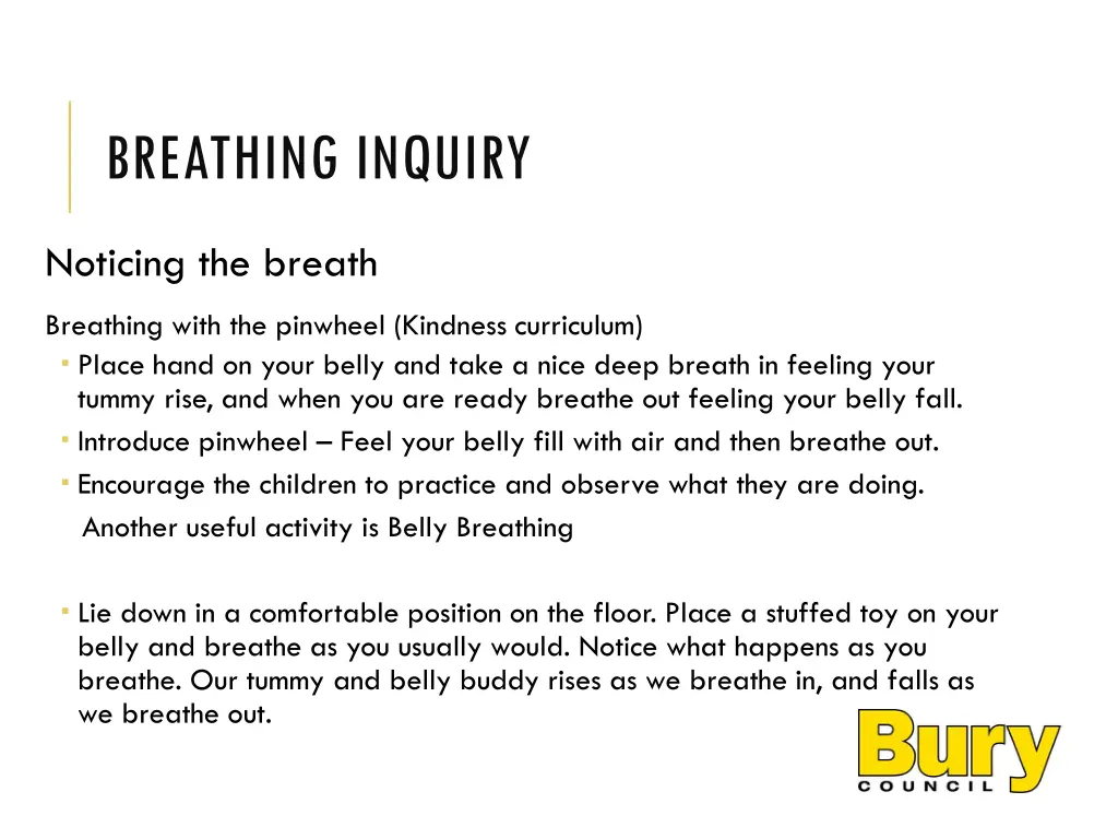 breathing inquiry