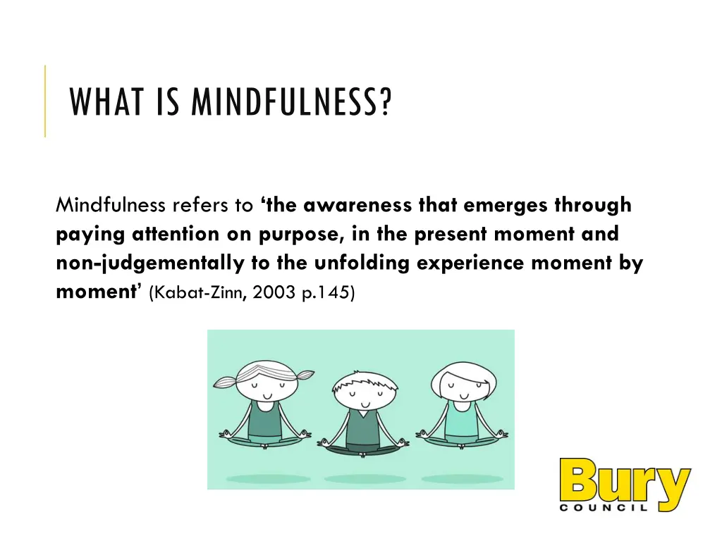 what is mindfulness