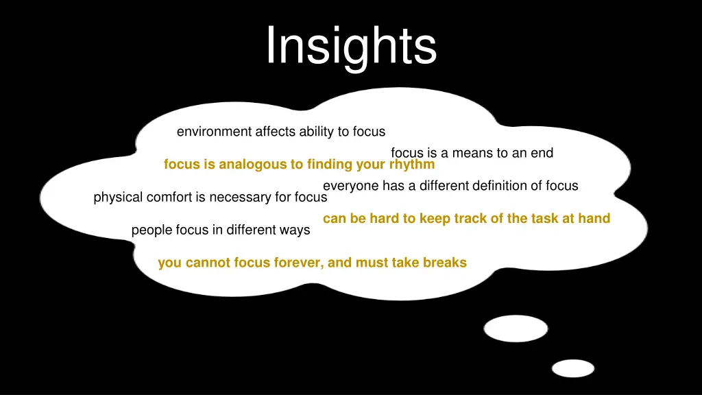 insights