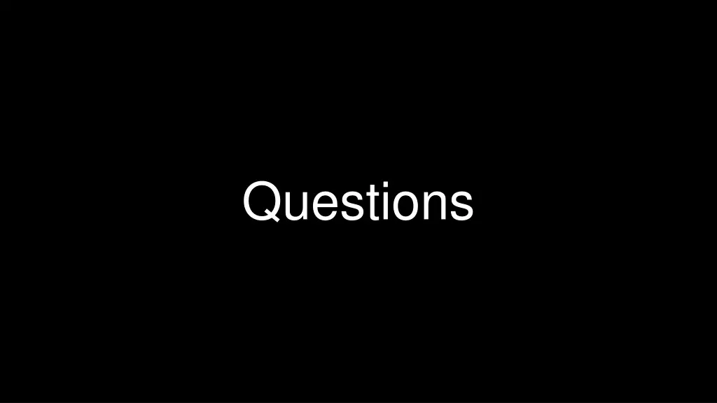 questions