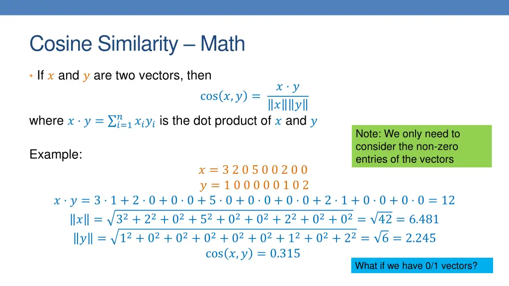 cosine similarity math 1