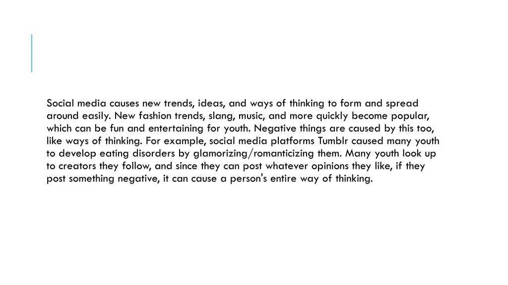 social media causes new trends ideas and ways