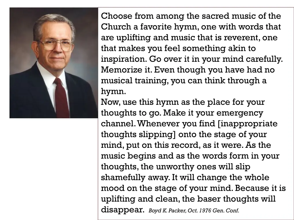 choose from among the sacred music of the church