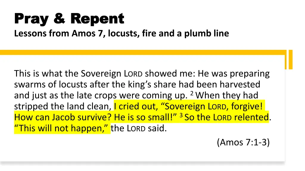 pray repent pray repent lessons from amos