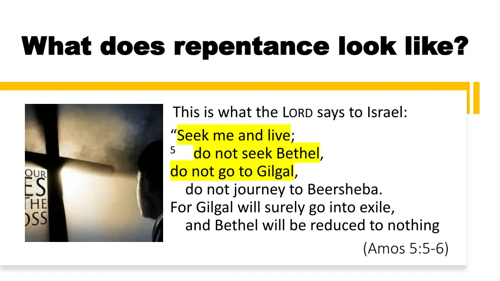 what does repentance look like what does