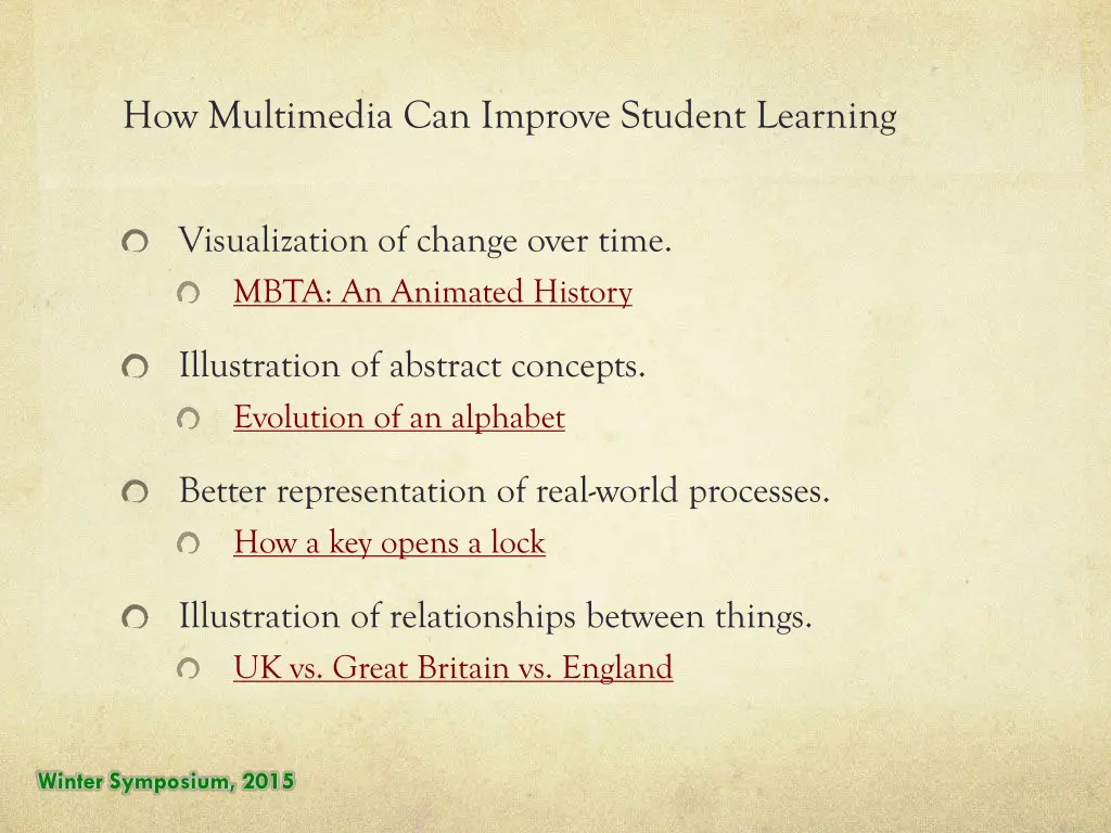 how multimedia can improve student learning