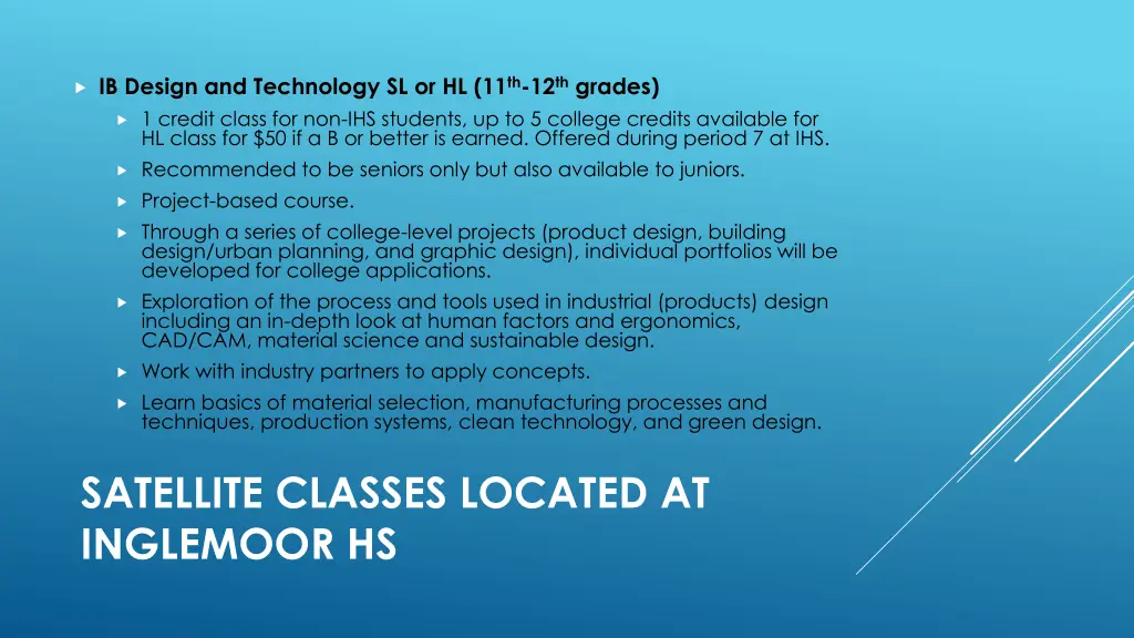 ib design and technology