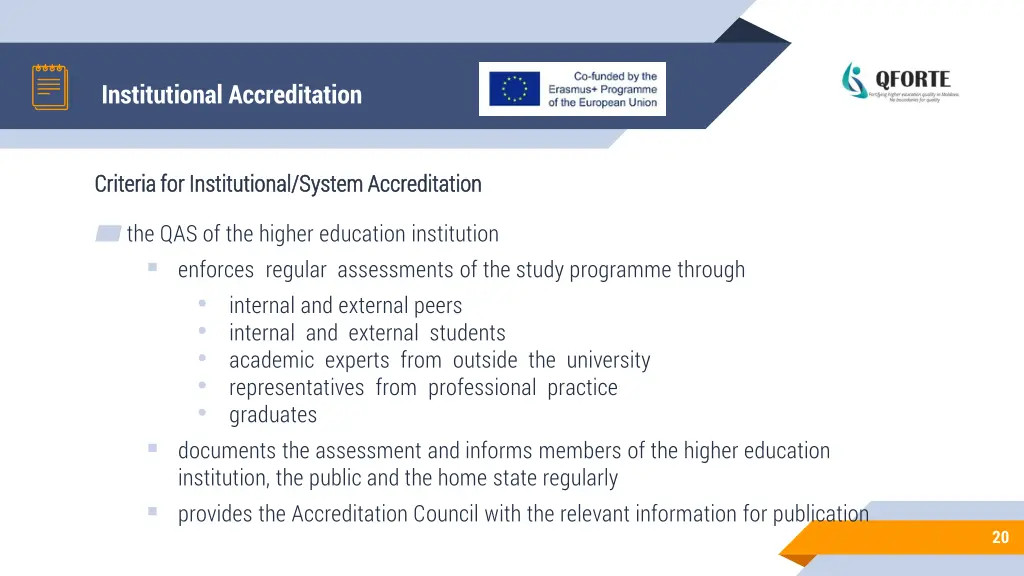 institutional accreditation 6