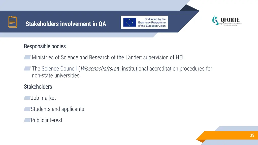 stakeholders involvement in qa 1