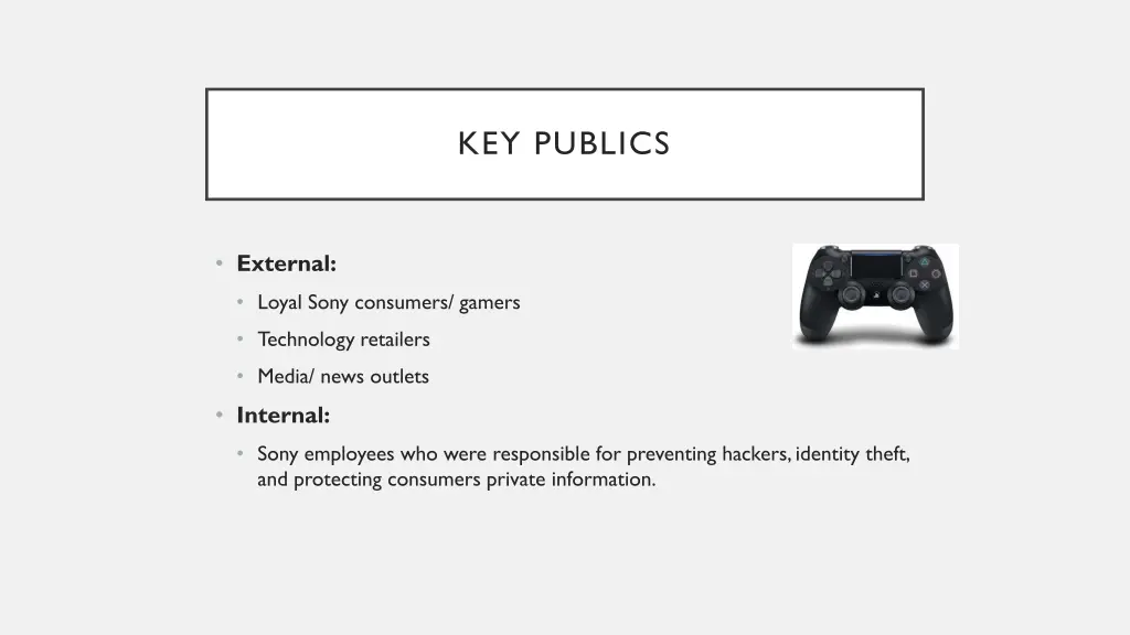 key publics