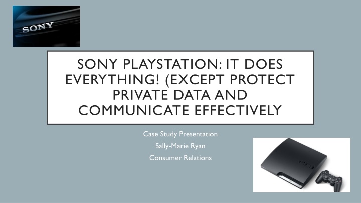 sony playstation it does everything except